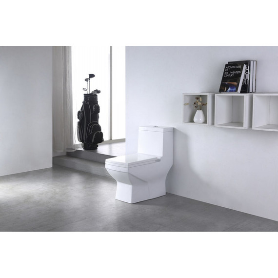 Унитаз-моноблок EvaGold EG050019 с крышкой микролифт - фото 6