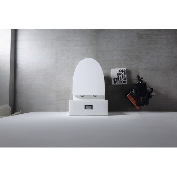 Унитаз-моноблок безободковый EvaGold EG050023 с тонкой крышкой микролифт - фото 4