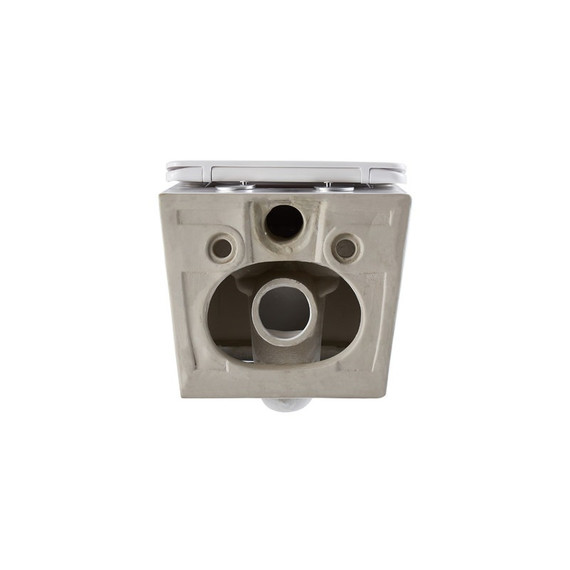 Унитаз подвесной безободковый EvaGold EG070006 с тонкой крышкой микролифт - фото 4