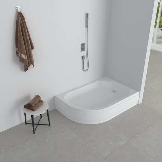 Поддон акриловый EvaGold 120х80 см EG230024 R - фото 