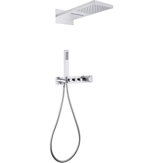 Душевая система для душа с термостатом Abber Rund AF8752 - фото 