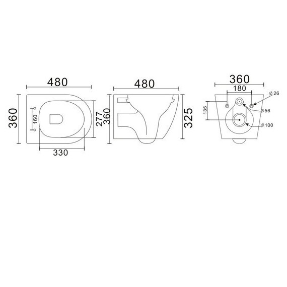 Унитаз подвесной безободковый EvaGold EG070011 с тонкой крышкой микролифт - фото 5