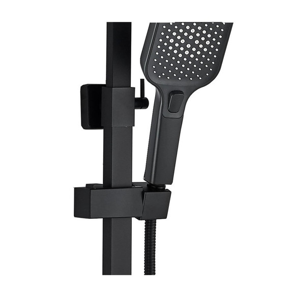 Душевая стойка EvaGold Monteverde EG400031, чёрный матовый - фото 3