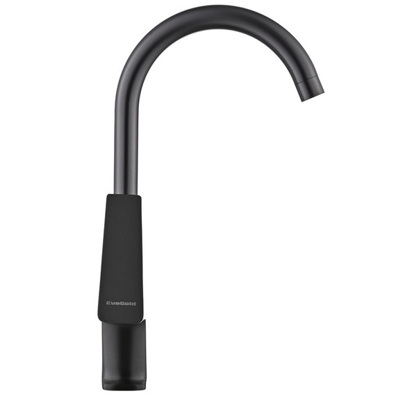 Смеситель для кухни EvaGold Vesta EG400089 поворотный излив, оружейная сталь - фото 6