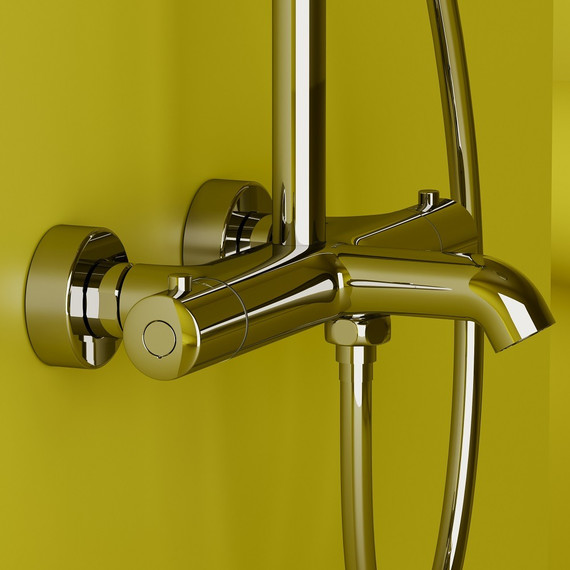 Душевая стойка c термостатом Sancos Game SC3001CH - фото 9