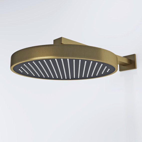 Душевая система для душа с термостатом Sancos Space SC3006BG, брашированные золото - фото 5