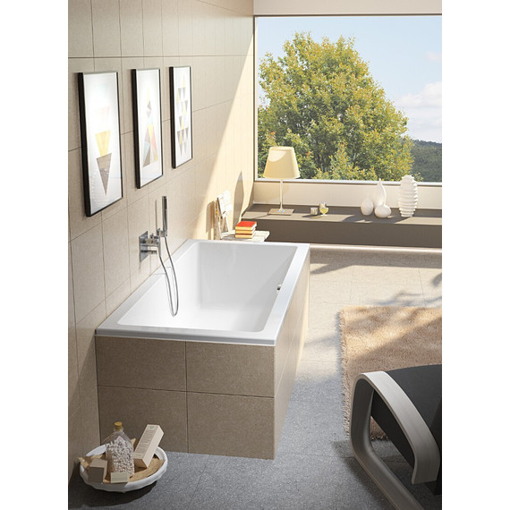 Ванна акриловая Riho LUSSO 170x75 см B007001005, Размер - мм: 1700х750 - фото 10