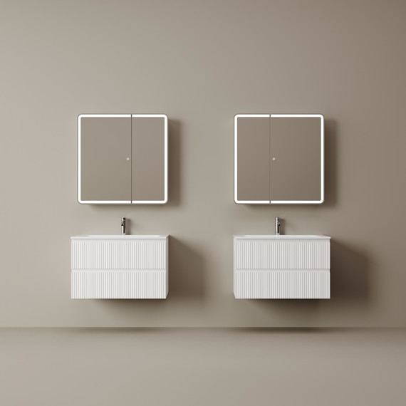 Зеркало-шкаф Sancos Diva 80 см DIV800 - фото 9