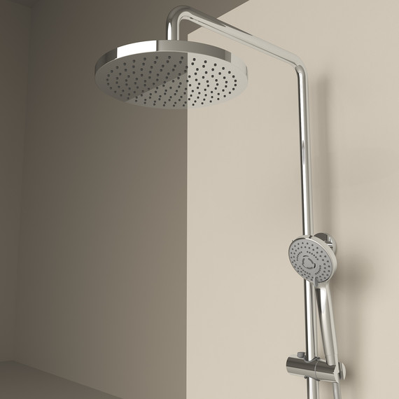 Душевая стойка с термостатом Sancos Teo SC11002CH - фото 9