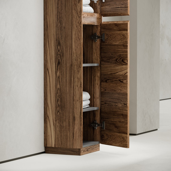 Пенал напольный Sancos Libra Floor 35 см PLB35FECH, дуб чарльстон - фото 11