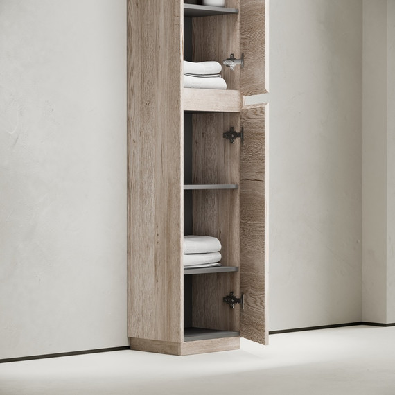 Пенал напольный Sancos Libra Floor 35 см PLB35FEG, дуб галифакс натуральный - фото 9