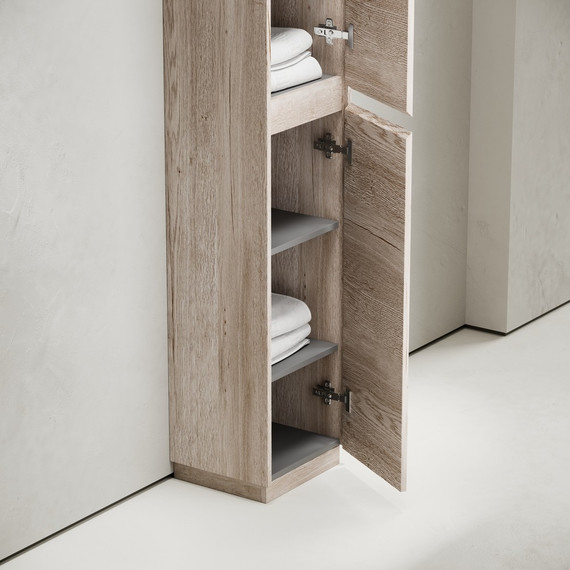 Пенал напольный Sancos Libra Floor 35 см PLB35FEG, дуб галифакс натуральный - фото 10