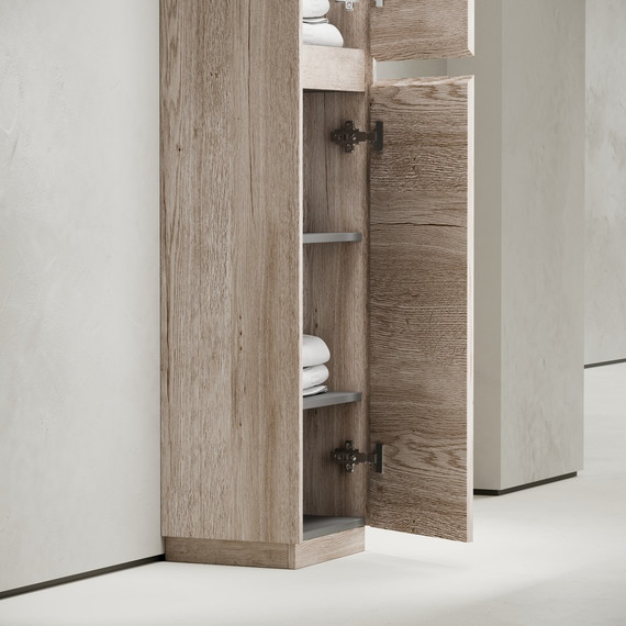 Пенал напольный Sancos Libra Floor 35 см PLB35FEG, дуб галифакс натуральный - фото 11