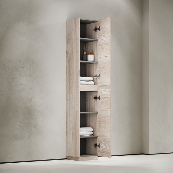 Пенал напольный Sancos Libra Floor 35 см PLB35FEG, дуб галифакс натуральный - фото 12