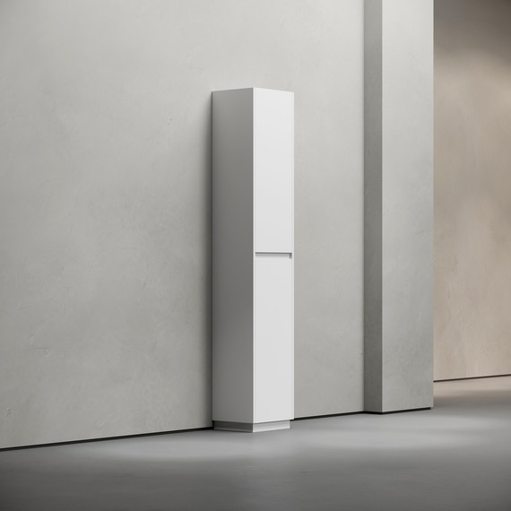 Пенал напольный Sancos Libra Floor 35 см PLB35FW, белый глянец - фото 19