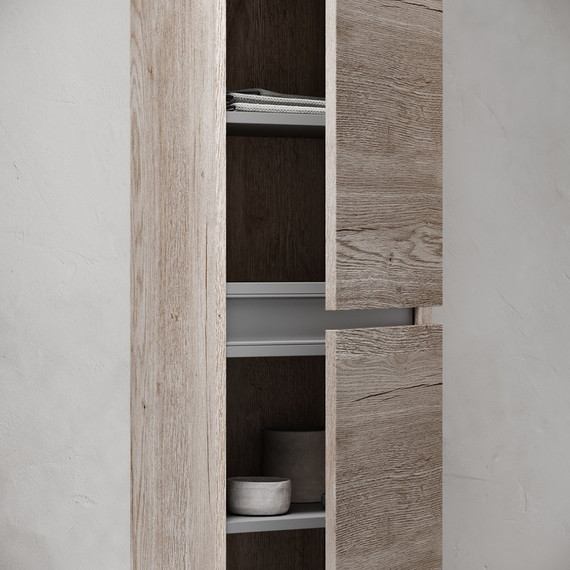 Пенал подвесной Sancos Urban 35 см PUR35EG, дуб галифакс натуральный - фото 2