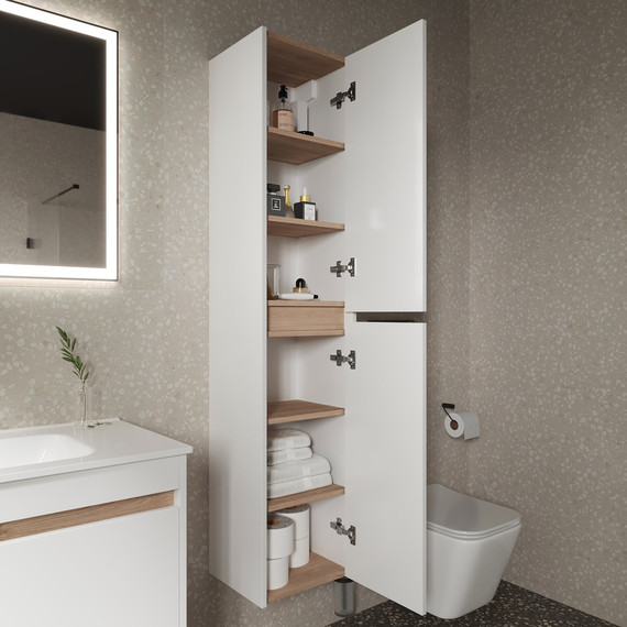 Пенал подвесной Sancos Smart 35 см PSM35W - фото 2