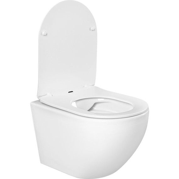 Инсталляция с подвесным унитазом комплект: Aquatek Set INS-0000012 с подвесным безободковым унитазом Европа AQ1901-00 сиденье микролифт, крепление, кнопка смыва хром матовый - фото 5