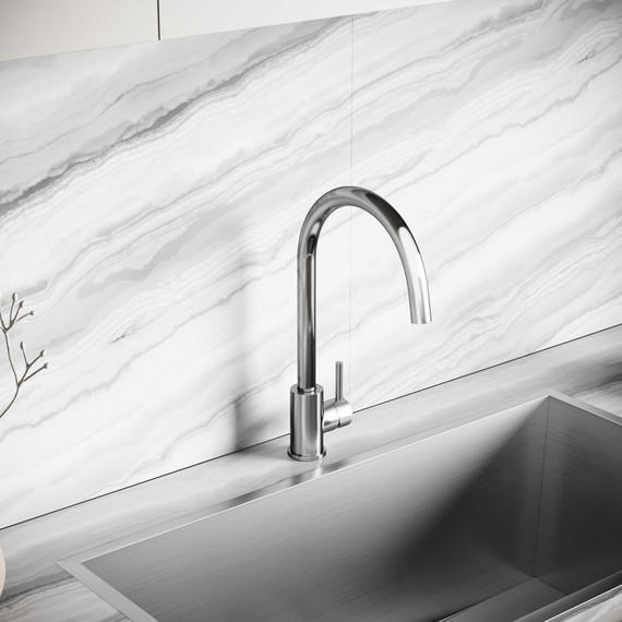 Смеситель для кухни Sancos Stainless SC12001SS - фото 2