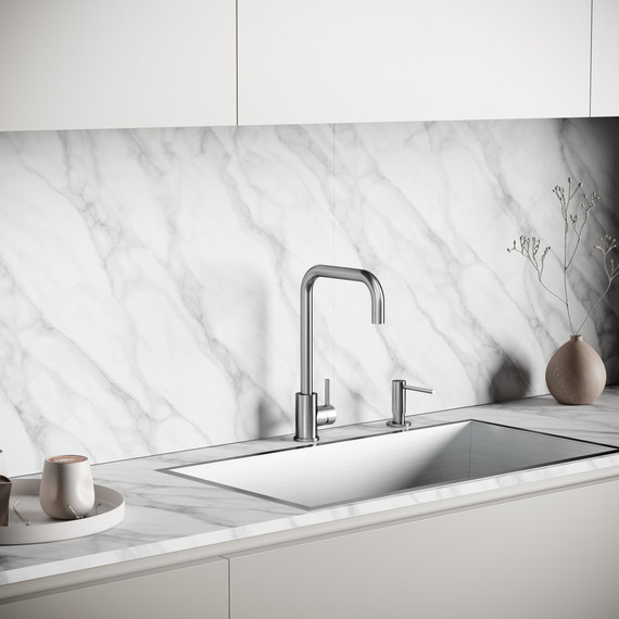 Смеситель для кухни Sancos Stainless SC12002SS - фото 4