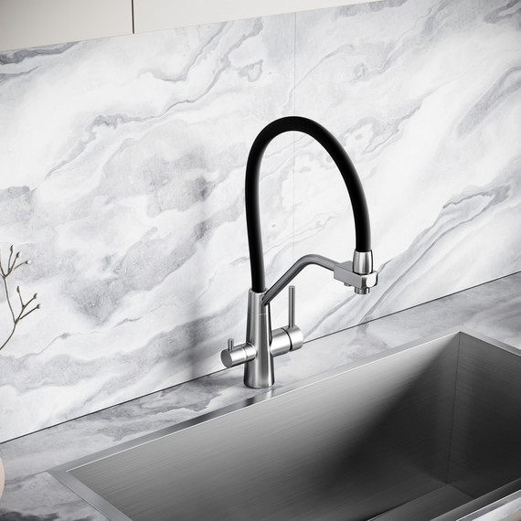 Смеситель для кухни Sancos Nolia SC12003SS - фото 2