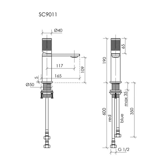 Смеситель для раковины Sancos Nexus SC9011BN, брашированный никель - фото 3