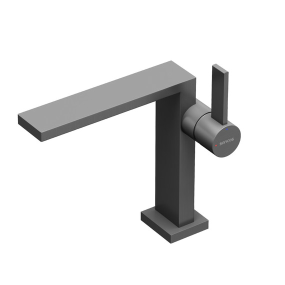 Смеситель для раковины Sancos Linn SC9019GG, вороненая сталь - фото 2