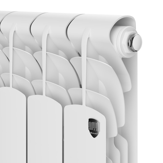 Радиатор Royal Thermo Revolution A 350 480x420 мм (6 секций) белый - фото 3