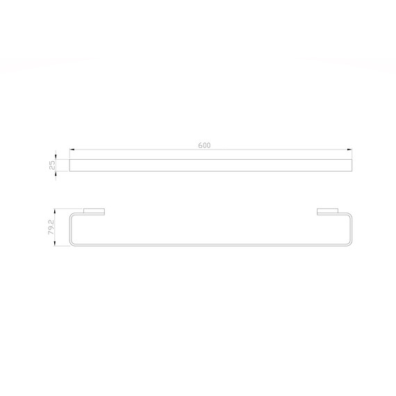 Полотенцедержатель Wonzon & Woghand Lotte WW-8312A - фото 4