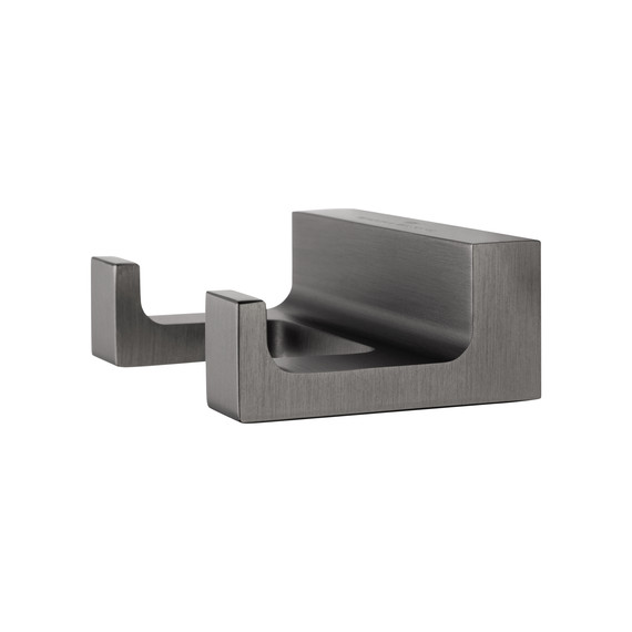 Двойной крючок Wonzon & Woghand Eclipse WW-9125-GM, цвет тёмный графит брашированный - фото 3