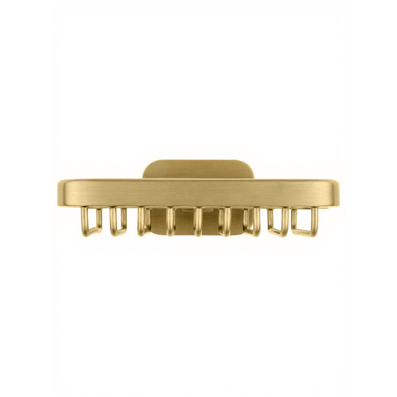 Мыльница Wonzon & Woghand Graffity WW-9324-BG, цвет золото брашированное - фото 2