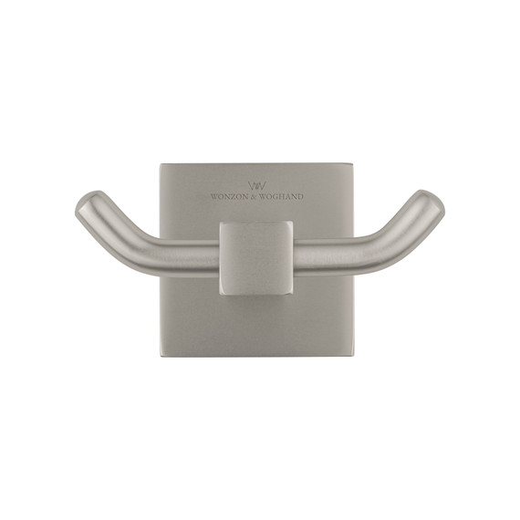 Двойной крючок Wonzon & Woghand Polo WW-8925-BN, цвет никель брашированный - фото 2