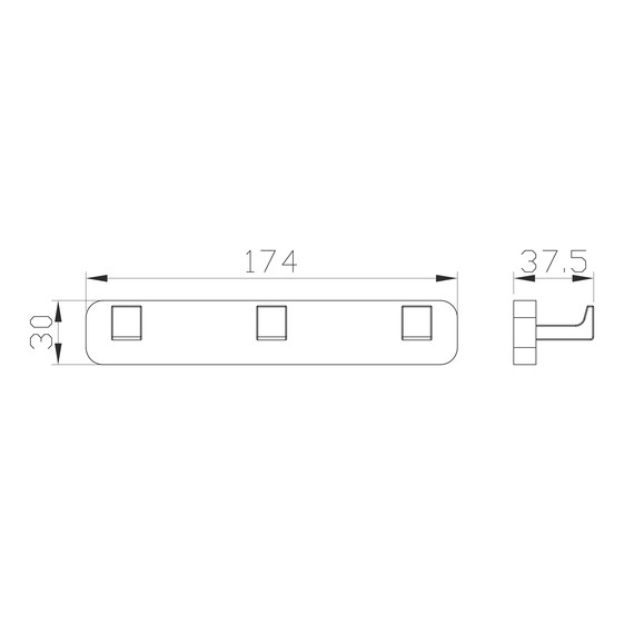 Тройной крючок Wonzon & Woghand WW-9535 - фото 2