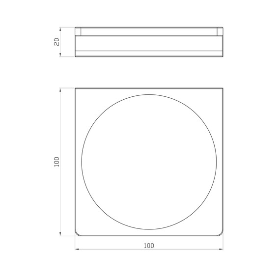 Мыльница Wonzon & Woghand Eclipse WW-9124-BL, цвет чёрный глянцевый - фото 4