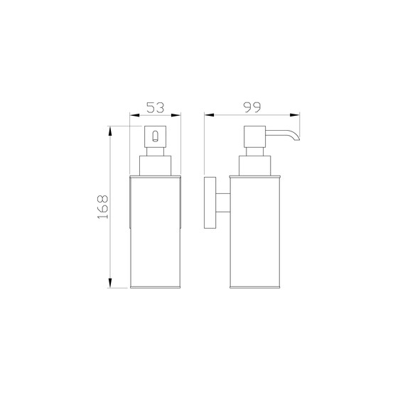 Дозатор для жидкого мыла Wonzon & Woghand Polo WW-8932 - фото 2