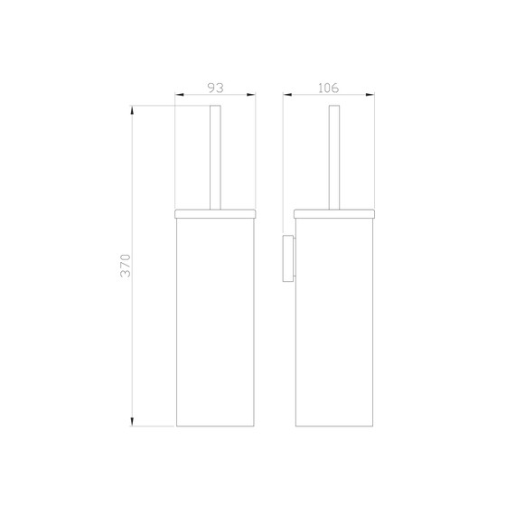 Ёршик для унитаза Wonzon & Woghand Polo WW-8929-DG, цвет золото глянцевое - фото 3