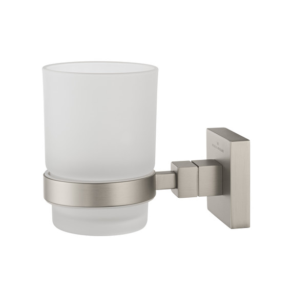 Стакан для зубных щеток Wonzon & Woghand Polo WW-8921-BN, цвет никель брашированный - фото 3