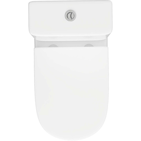 Унитаз-компакт безободковый Aquatek Optima Plus AQ4452-00 с тонкой крышкой микролифт (система смыва Торнадо) - фото 3