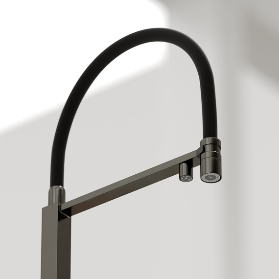 Смеситель для кухни Sancos Moro SC4006GG, вороненая сталь/чёрный - фото 7