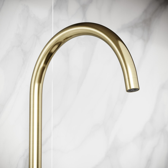 Смеситель для кухни Sancos Taper SC4012BG, брашированное золото - фото 7