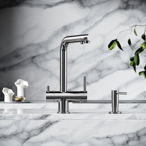 Смеситель для кухни Sancos Foster SC4014BN, брашированный никель - фото 5