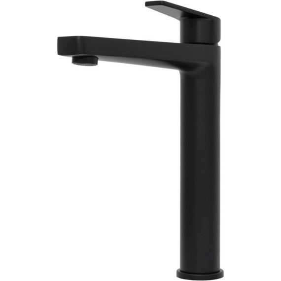 Смеситель для раковины Allen Brau Eclipse 5.E1002-31 с донным клапаном в комплекте, чёрный матовый - фото 