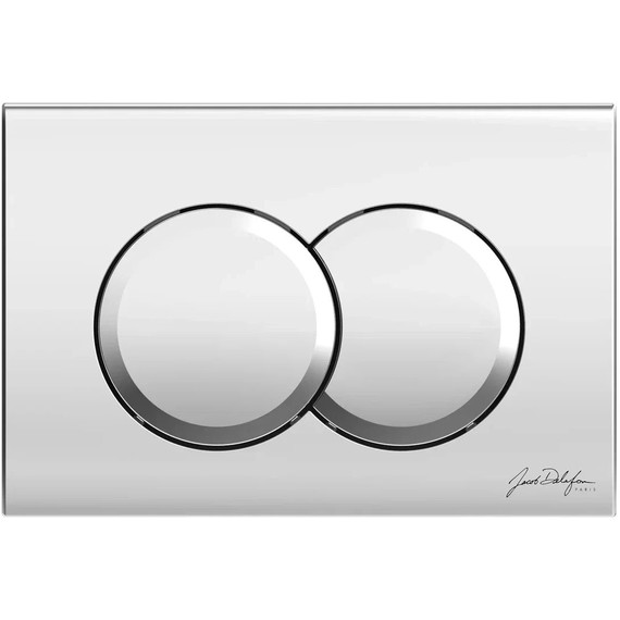 Инсталляция с подвесным безободковым унитазом Jacob Delafon Bastille EDAB103-CP, сиденье с тонкой крышкой микролифт - фото 4