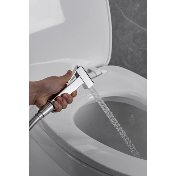 Набор для гигиенического душа Allen Brau Infinity 5.21005-00 (со скрытой частью) - фото 8