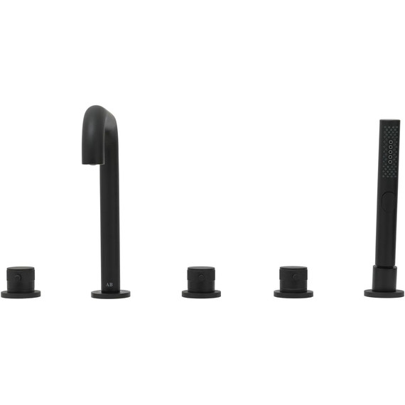 Смеситель для ванны Allen Brau Priority 5.31007-31, чёрный матовый - фото 3