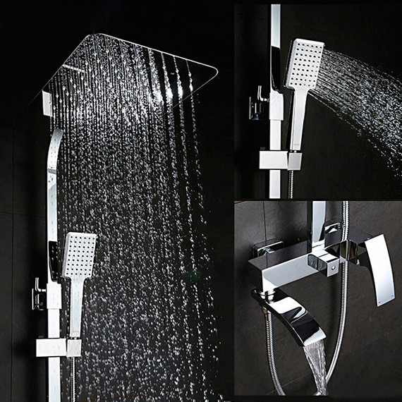 Душевая стойка со смесителем Gappo G2407 - фото 15