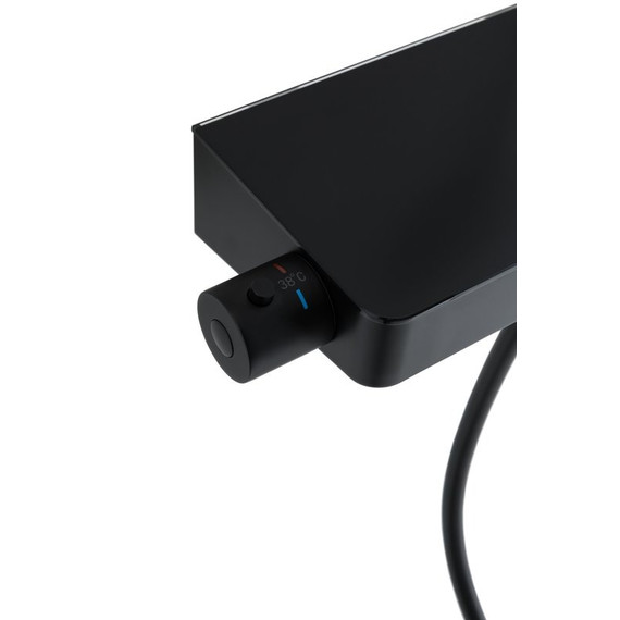 Смеситель для душа с термостатом Allen Brau Fantasy 5.11002-31, чёрный матовый - фото 7