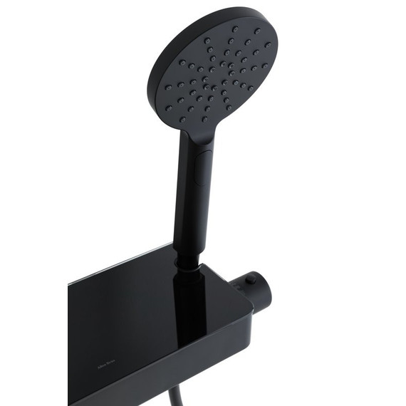 Смеситель для душа с термостатом Allen Brau Fantasy 5.11002-31, чёрный матовый - фото 8