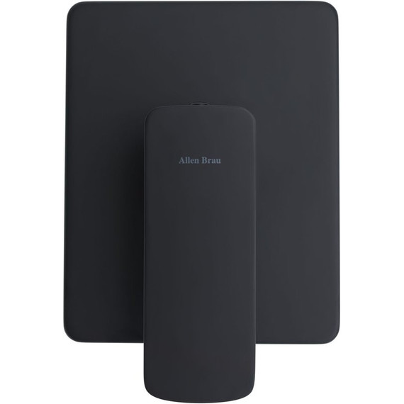 Смеситель для душа Allen Brau Infinity X1 5.21015-31 (со скрытой частью) чёрный матовый - фото 4