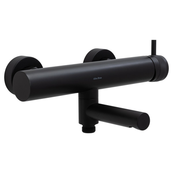 Смеситель для ванны Allen Brau Priority 5.31B10-31, чёрный матовый - фото 